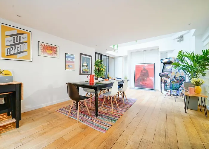 Apartment Happy Loft With Coworking & Office Paris